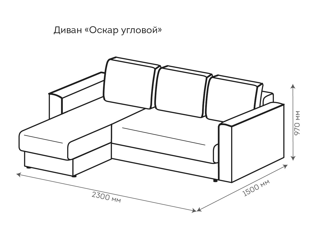 Диван Престиж 18 Размеры